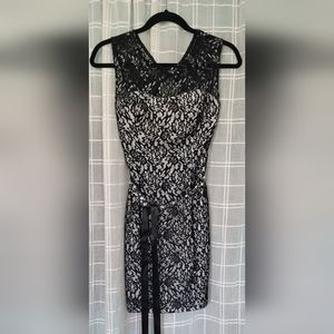 Little Black Lace Dress Sz 5